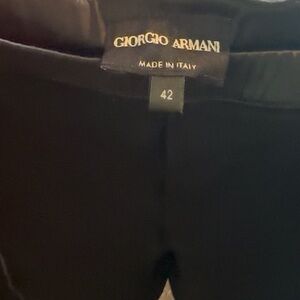 Giorgio Armani women’s Elegant Black Trousers